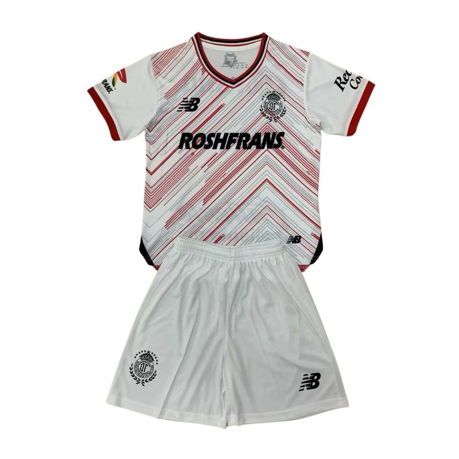 Kids KIT Deportivo Toluca Away Jersey 2024/25 - FutStore
