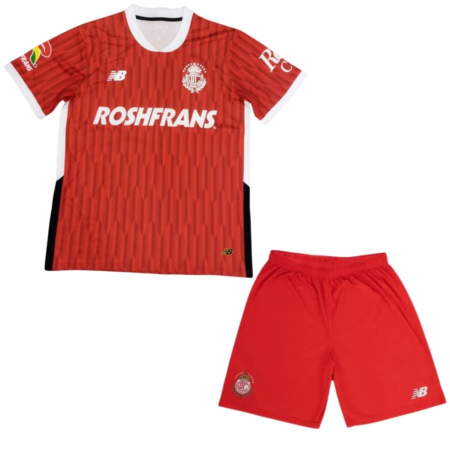 Kids KIT Deportivo Toluca Home Jersey 2024/25 - FutStore