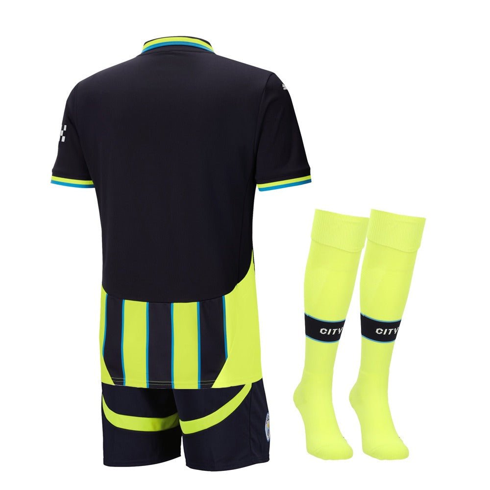 Kids KIT Manchester City Away Jersey 2024/25 - FutStore