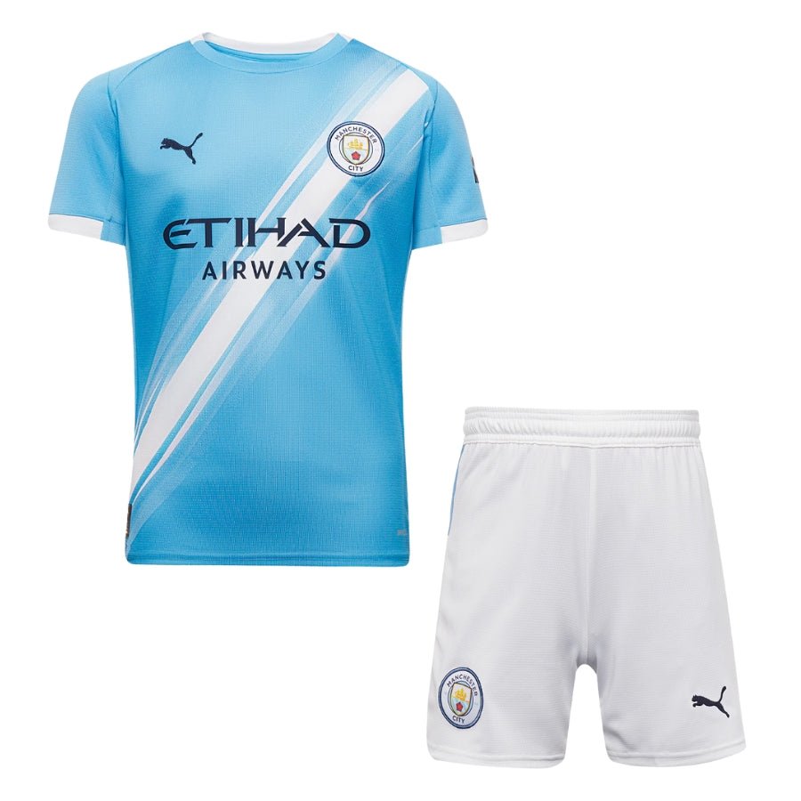 Kids Kit Manchester City Home Fan Jersey 2025/26 - FutStore