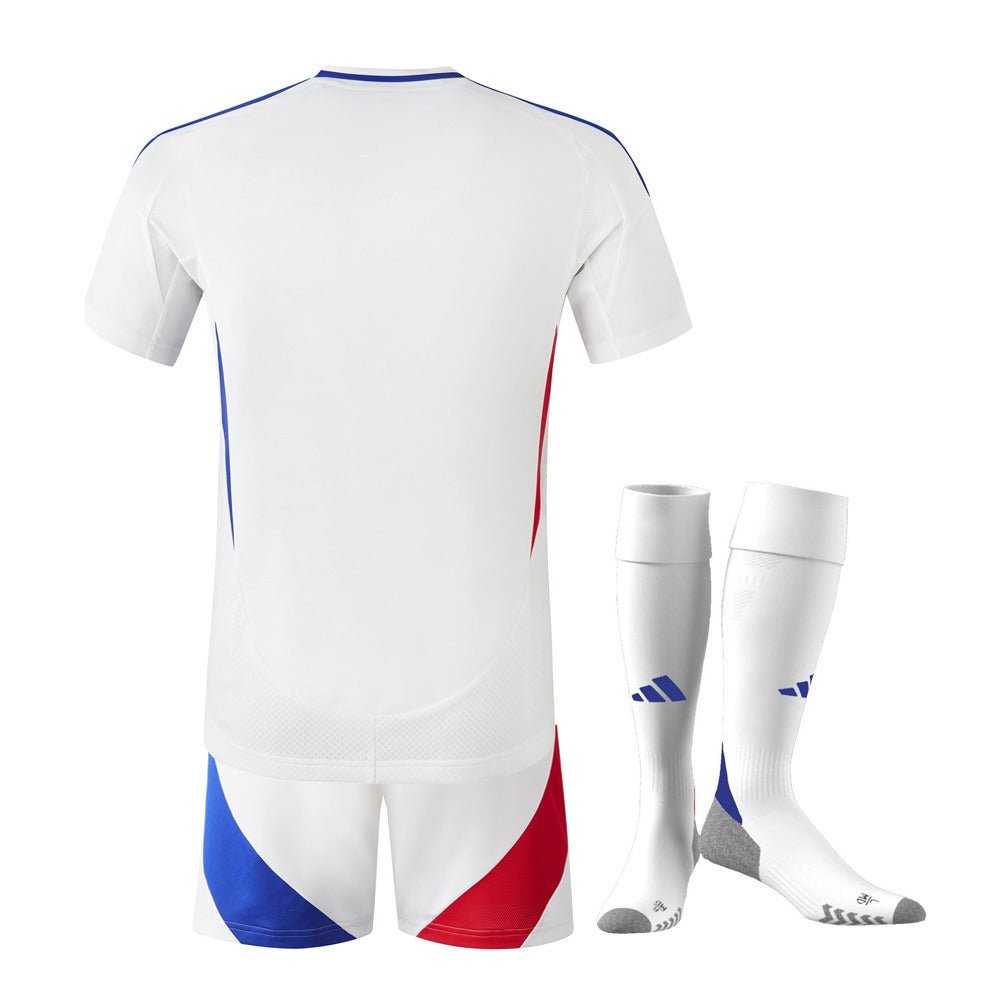 Kids KIT Olympique Lyonnais Home Jersey 2024/25 - FutStore