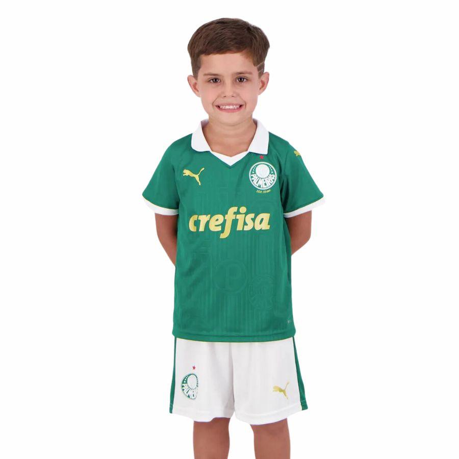 Kids KIT Palmeiras Home Jersey 2024/25 - FutStore
