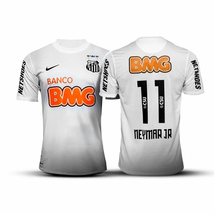 Kids KIT Santos Retro Neymar JR 2011 - FutStore