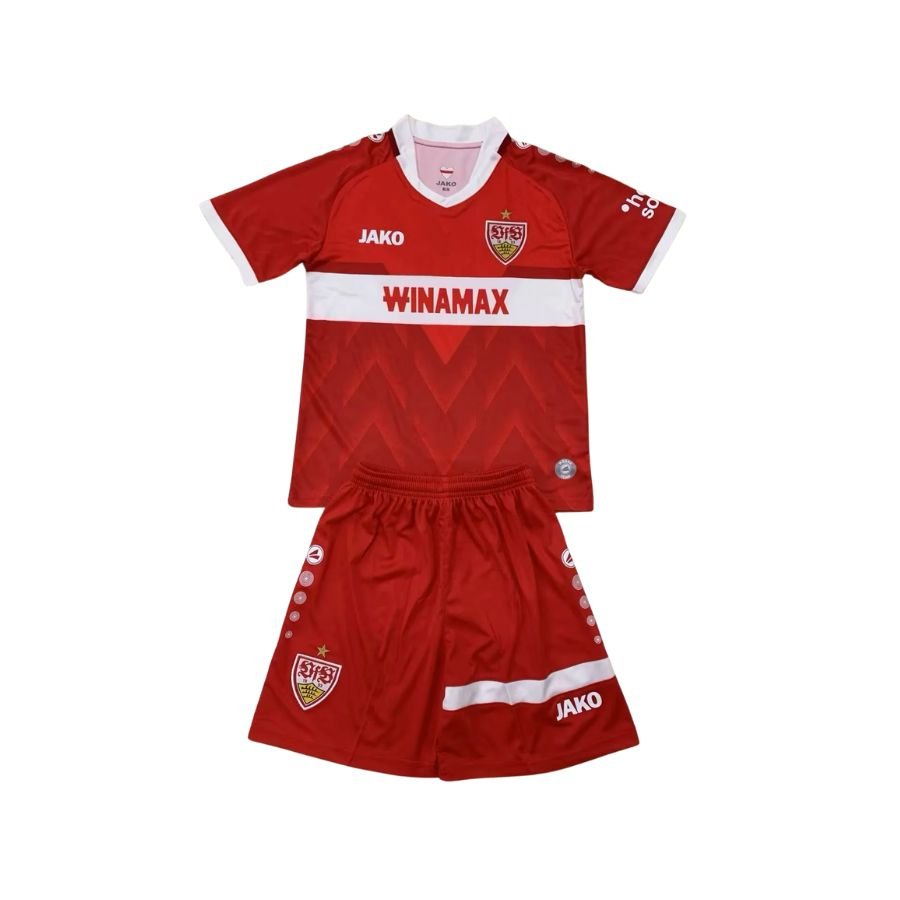 Kids Kit VfB Stuttgart Away Fan Jersey 2024/25 - FutStore