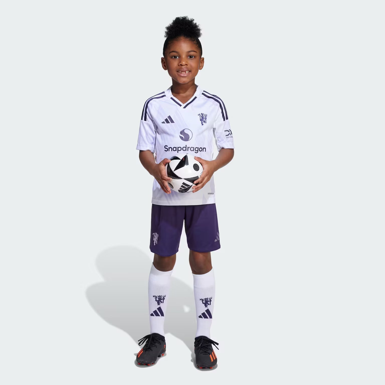 Kid's Manchester United Away Jersey 25/26 - FutStore