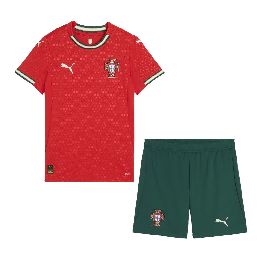 Kids Portugal Home Jersey 2025 - FutStore