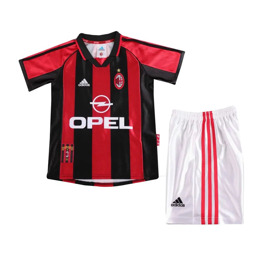 Kids Retro AC Milan Home Jersey 1998/99 - FutStore