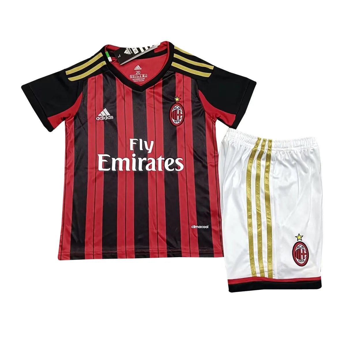 Kids Retro AC Milan Home Jersey 2013/14 - FutStore