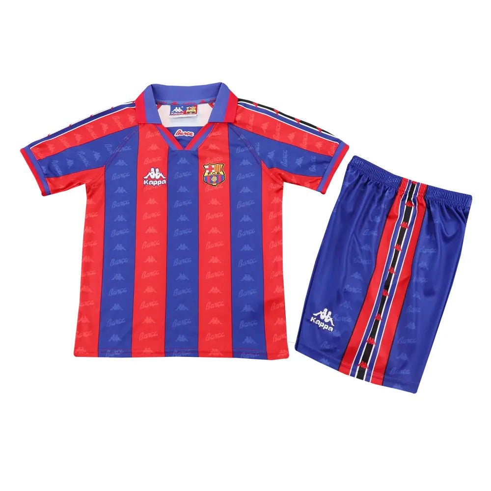 Kids Retro Barcelona Home Jersey 1996/97 - FutStore