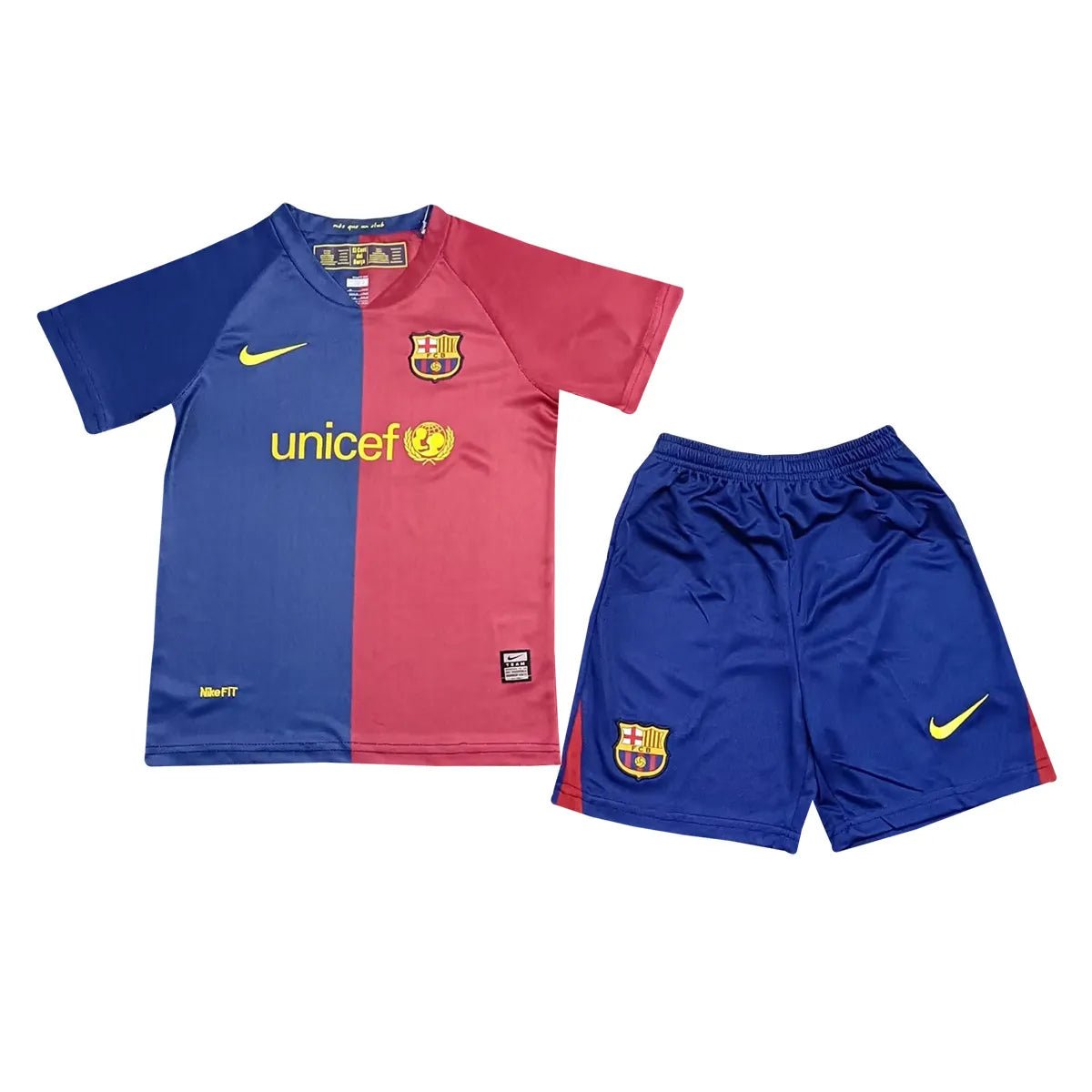 Kids Retro Barcelona Home Jersey 2008/09 - FutStore