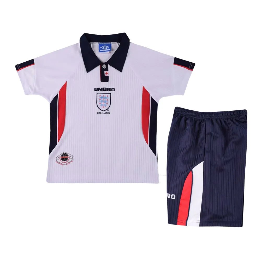 Kids Retro England Home Jersey 1998 - FutStore