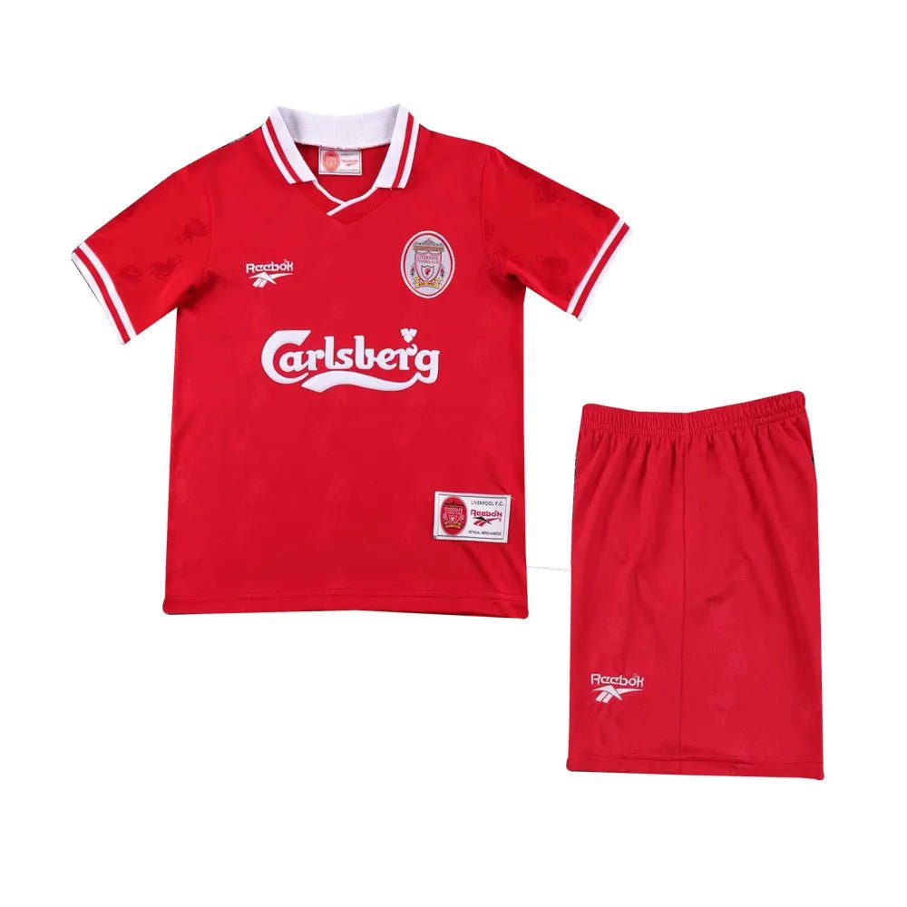 Kids Retro Liverpool Home Jersey 1996/97 - FutStore