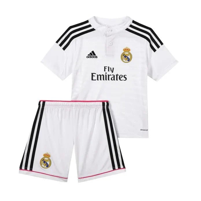 Kids Retro Real Madrid Home Jersey 2014/15 - FutStore