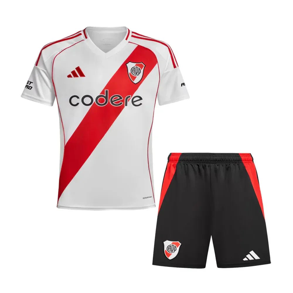 Kids River Plate Home Jersey 2024/25 - FutStore