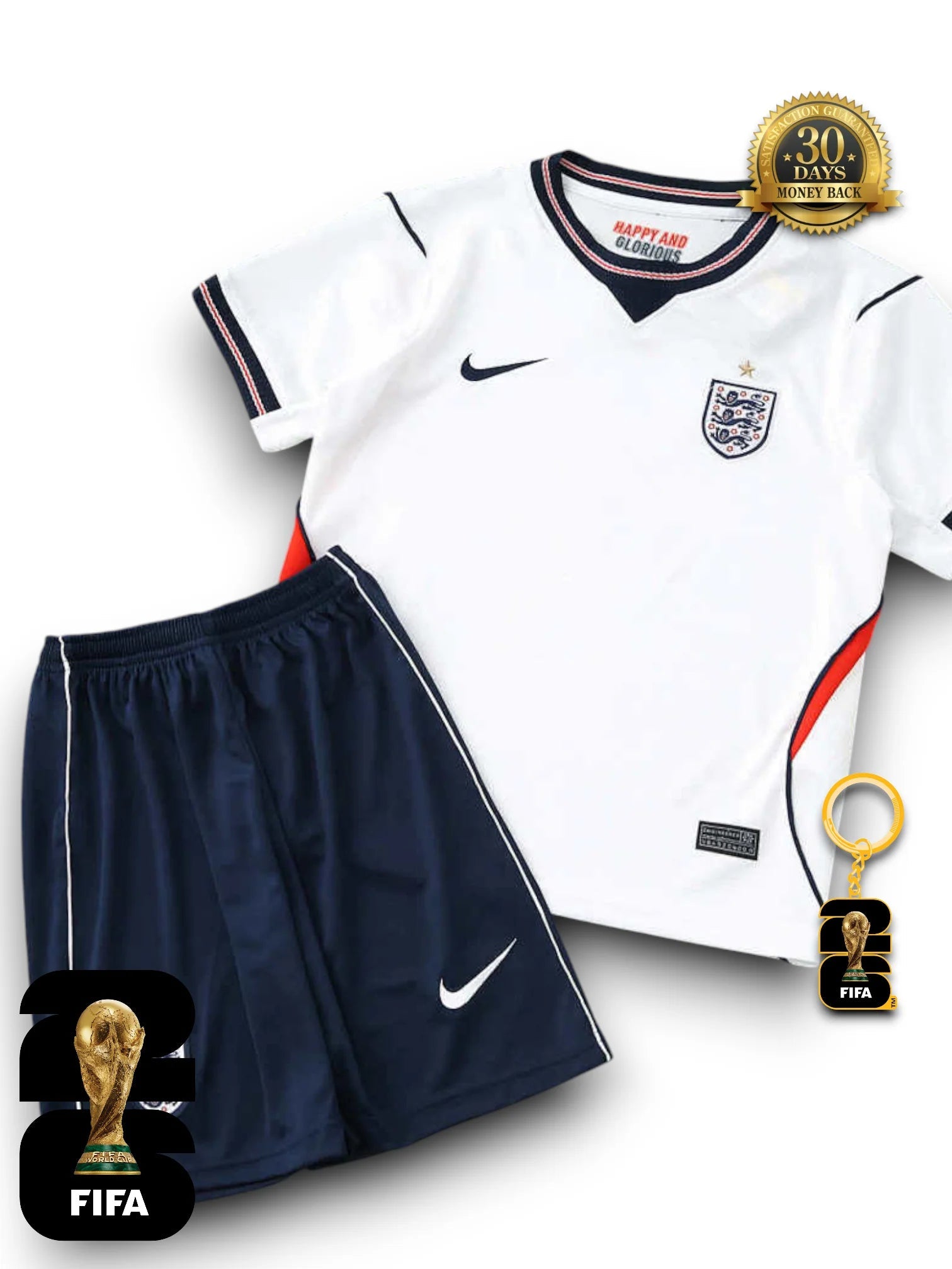 Kit Kids England World Cup 2026 Jersey - FutStore