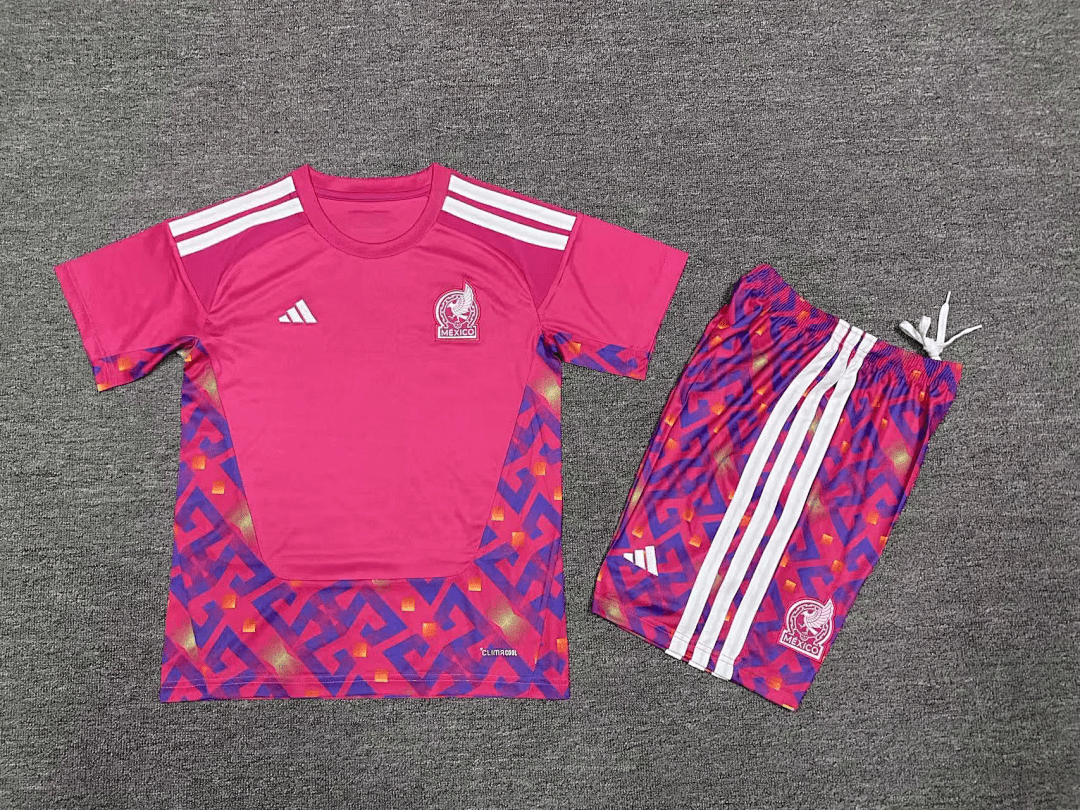 Kit Kids Mexico World Cup 2026 Goalkeeper Jersey - FutStore