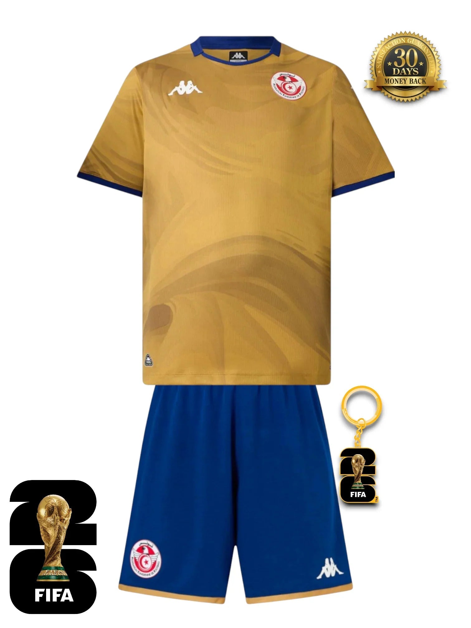 Kit Kids Tunisia World Cup 2026 Third Jersey - FutStore