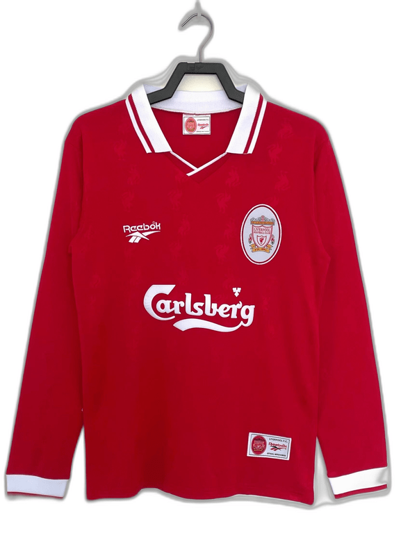 Liverpool 96/97 I Home Jersey - Long Sleeve Retro Version - FutStore