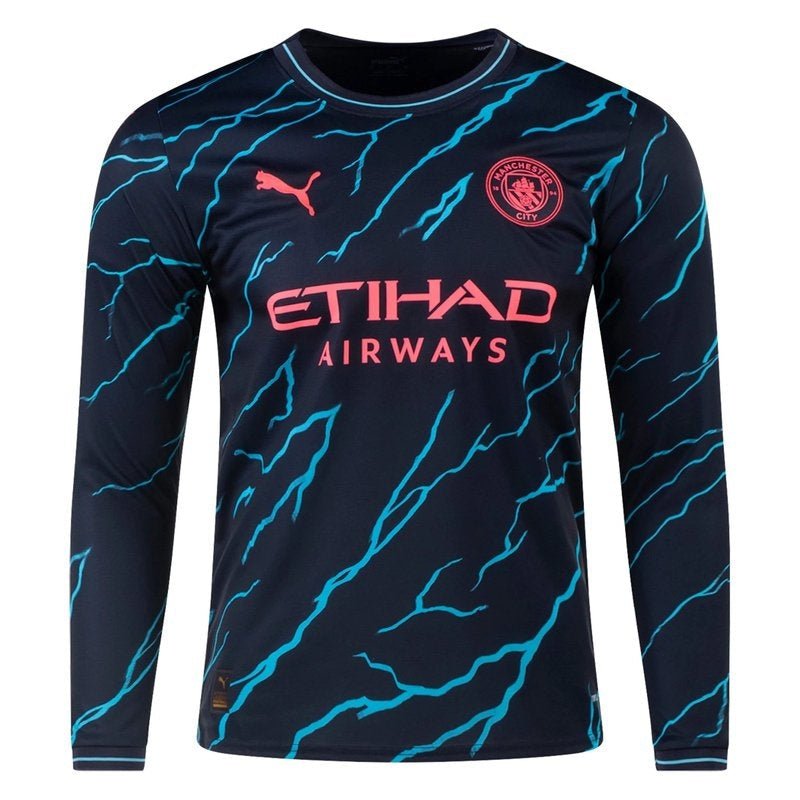 Manchester City 23/24 III Third Jersey - Long Sleeve - FutStore