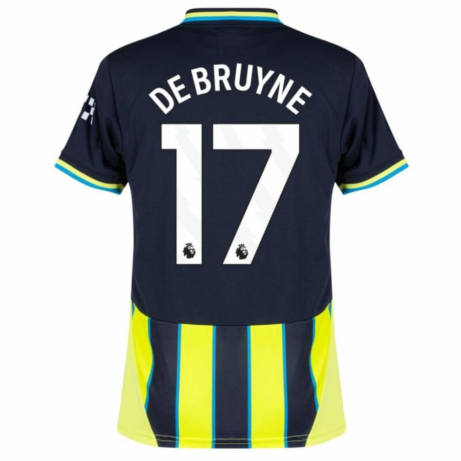 Manchester City Away 2024/25 Patches UCL UEFA Foundation (Official Printing) - FutStore