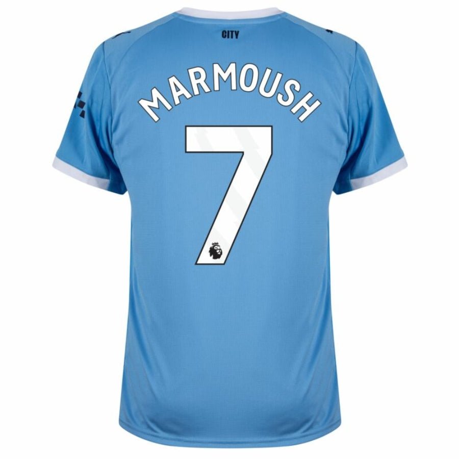 Manchester City Home Marmoush 7 Fan Jersey 2025/26 - FutStore