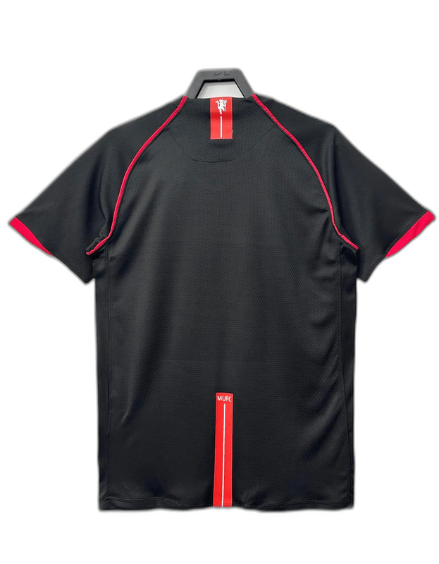 Manchester United 07/08 Black II Away Jersey - Retro Version - FutStore