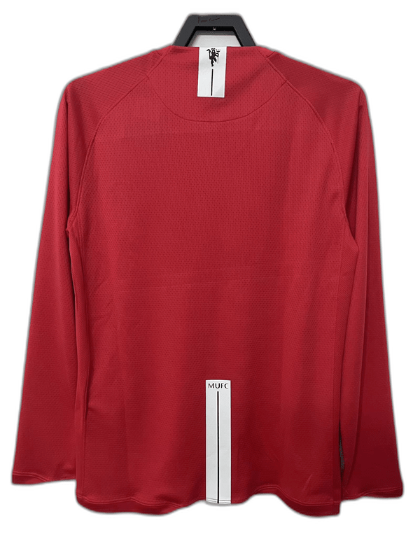 Manchester United 07/08 I Home Jersey - Long Sleeve Retro Version - FutStore