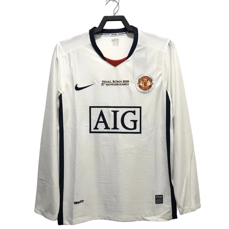 Manchester United 08/09 II Away Jersey - Long Sleeve Retro Version - FutStore