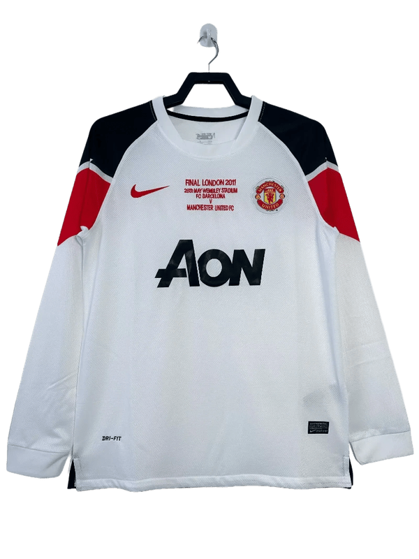 Manchester United 10/11 II Away Jersey - Long Sleeve Retro Version - FutStore