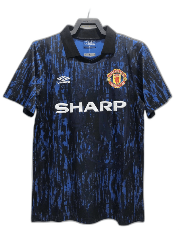 Manchester United 1993 Blue Edition Jersey - Retro Version - FutStore