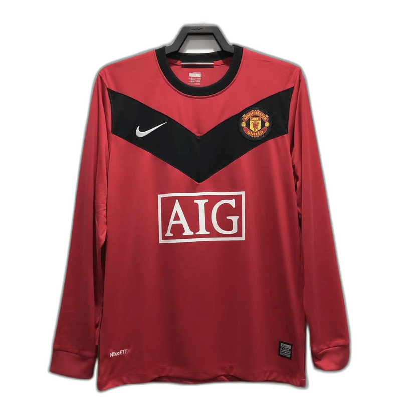 Manchester United 2010 I Home Jersey - Long Sleeve Retro Version - FutStore