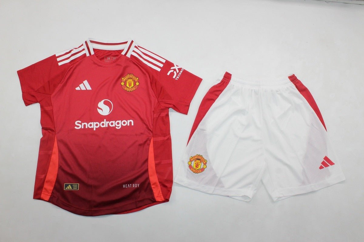 Manchester United 2024/25 Home - Kit Kids - FutStore