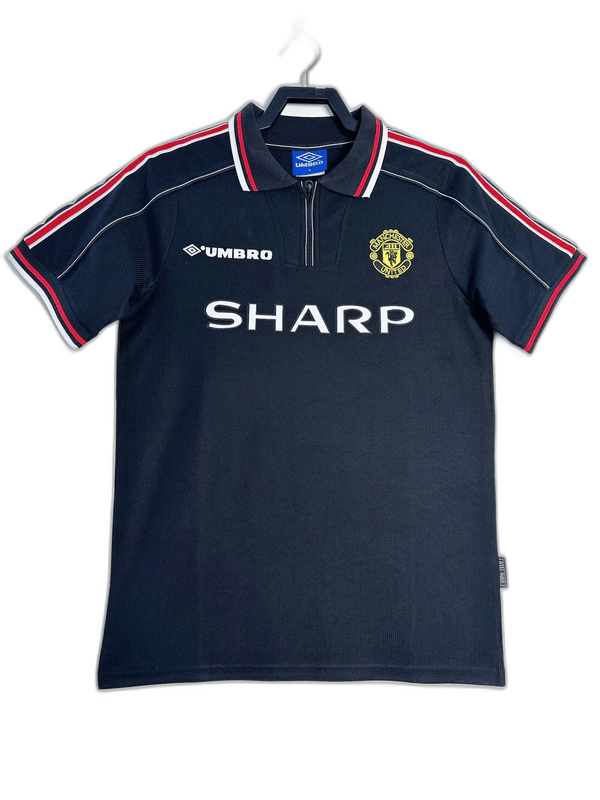 Manchester United 98/99 Black Jersey - Retro Version - FutStore