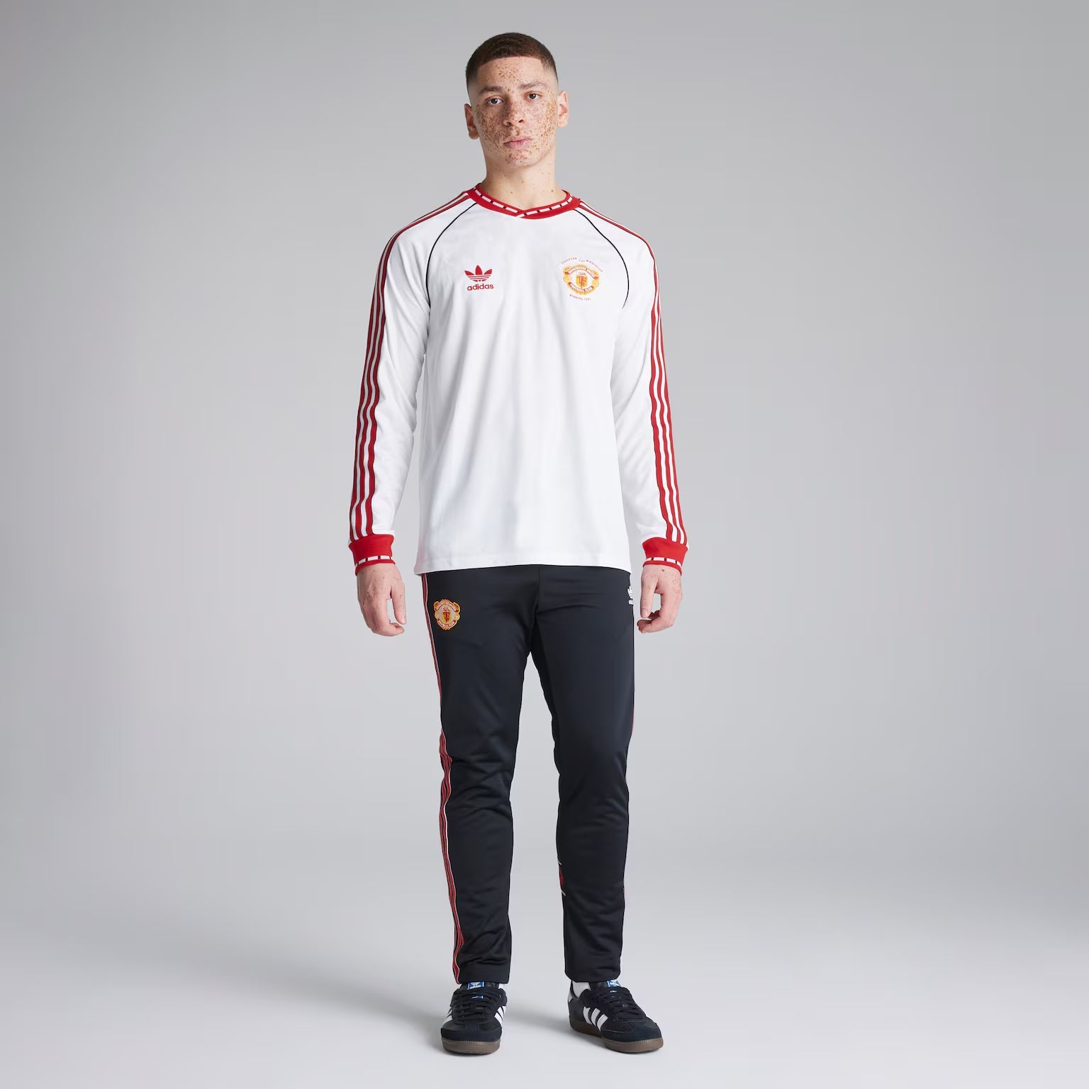 Manchester United Bring Back 1991 Away Long Sleeve Jersey White - FutStore