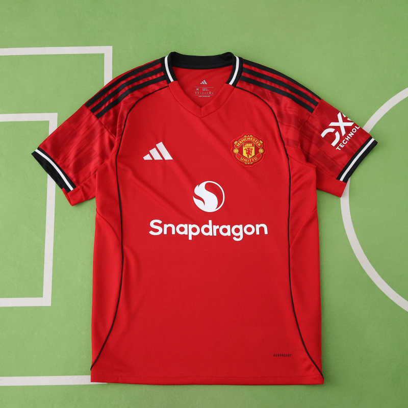 Manchester United Home Jersey 2025/26 - FutStore
