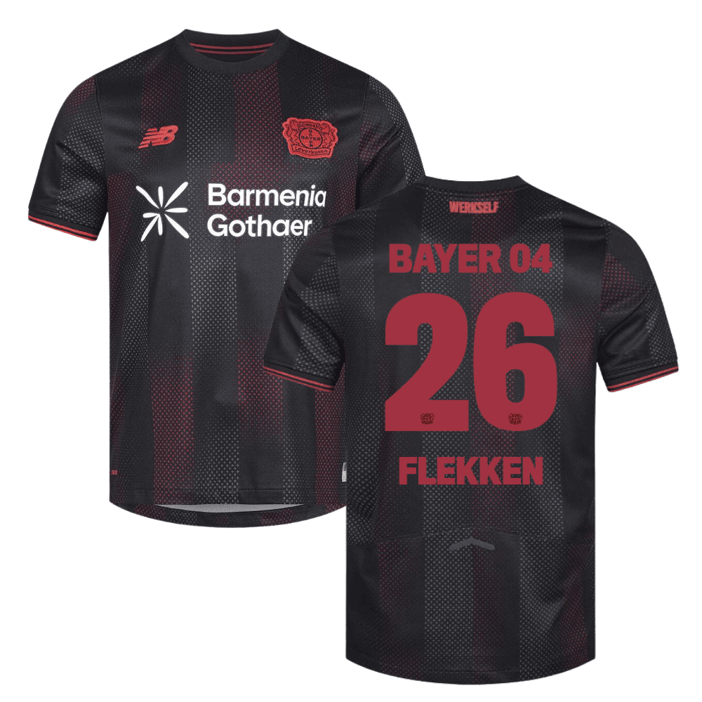 Mark Flekken 26 Leverkusen 2025 - 26 Home Match Jersey - FutStore