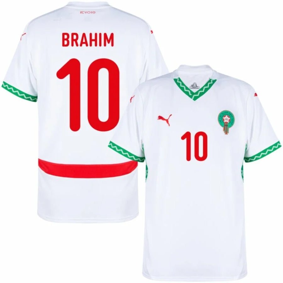 Marocco Brahim 10 Away Fan Jersey 2025/26 - FutStore