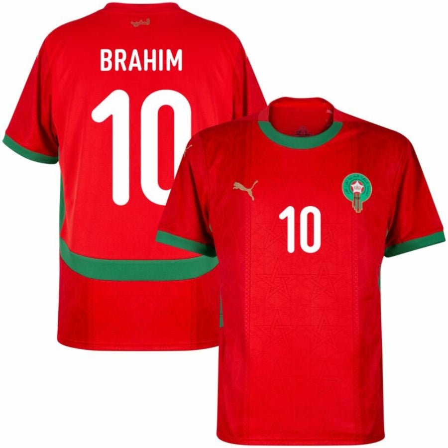 Marocco Brahim 10 Home Fan Jersey 2025/26 - FutStore
