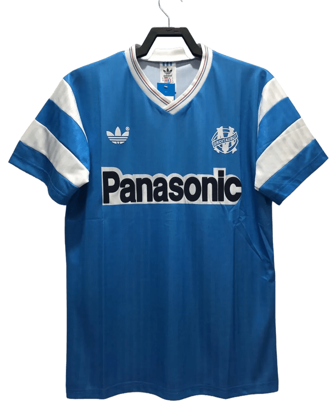 Marseille 1990 Blue Edition Jersey - Retro Version - FutStore