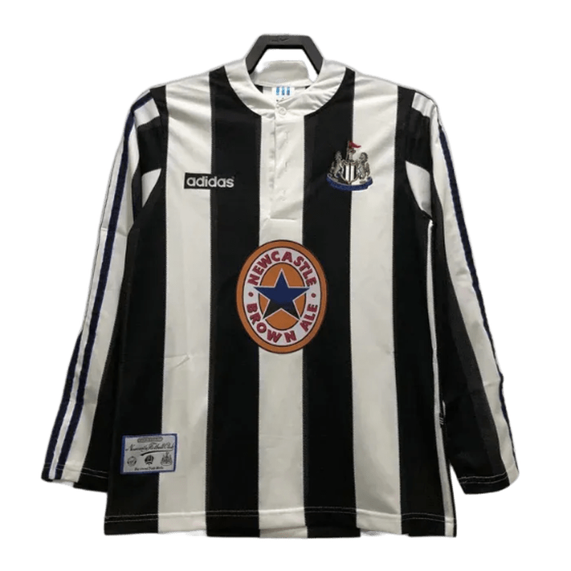 Newcastle United 95/97 I Home Jersey - Long Sleeve Retro Version - FutStore