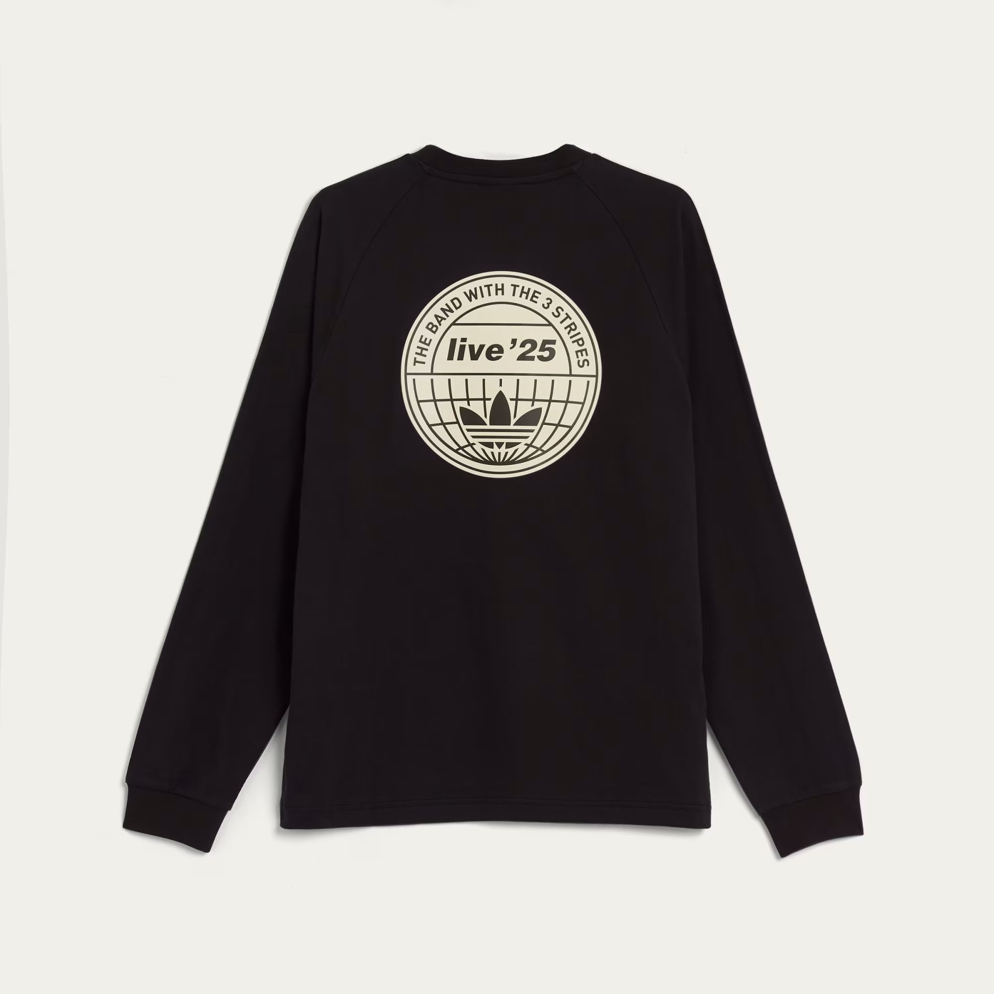 OASIS Long Sleeve 3 Stripes - Black - FutStore