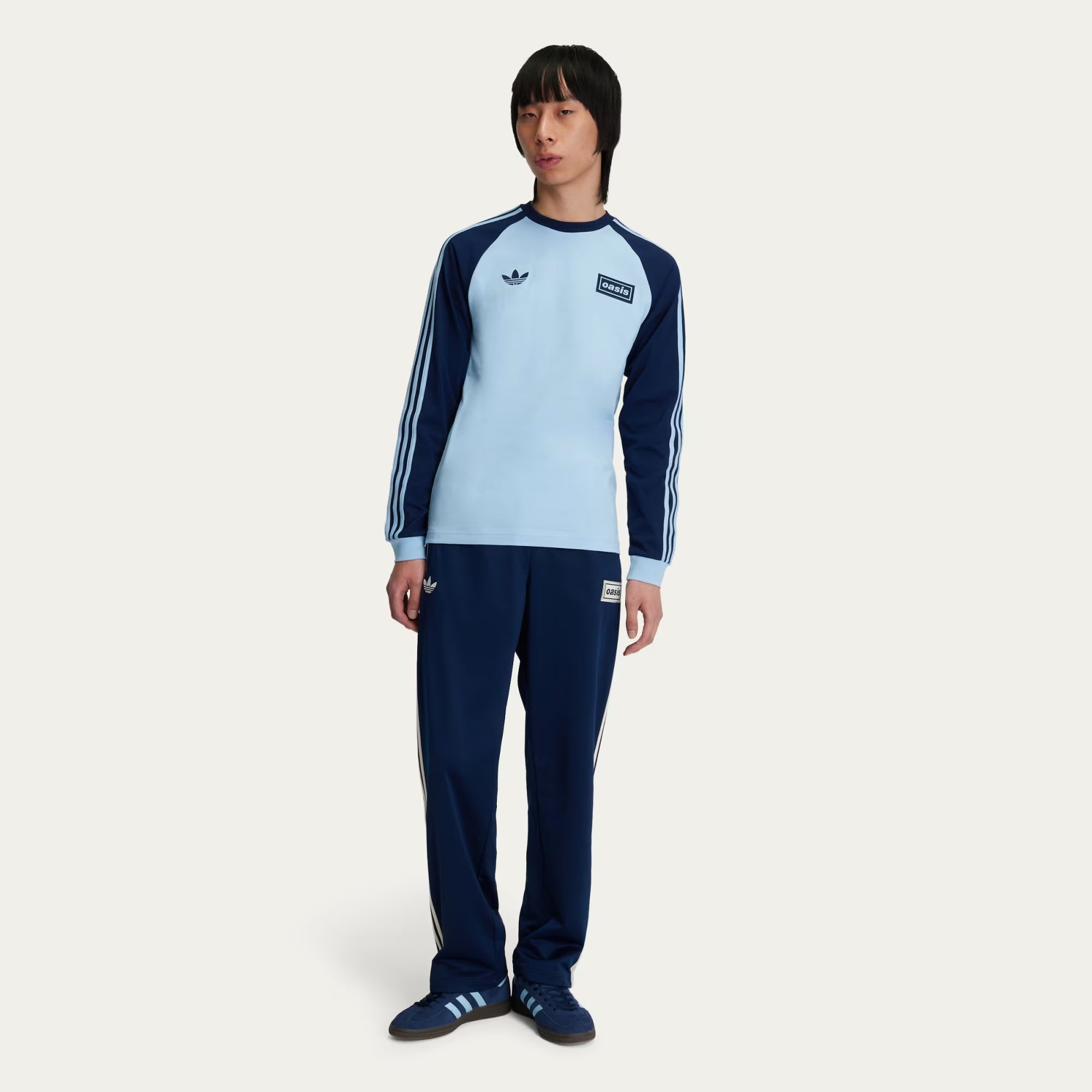 OASIS Long Sleeve 3 Stripes - Blue - FutStore