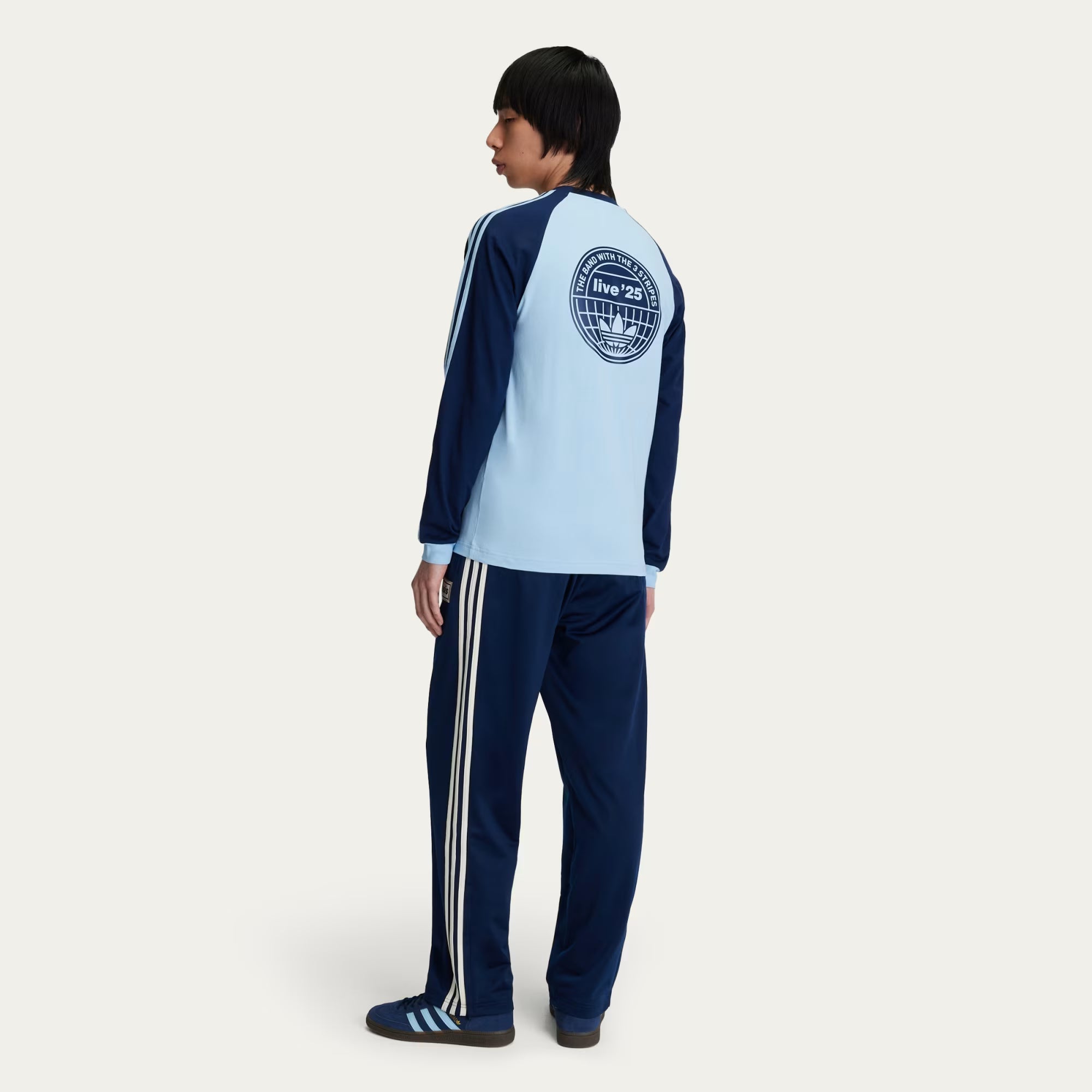 OASIS Long Sleeve 3 Stripes - Blue - FutStore