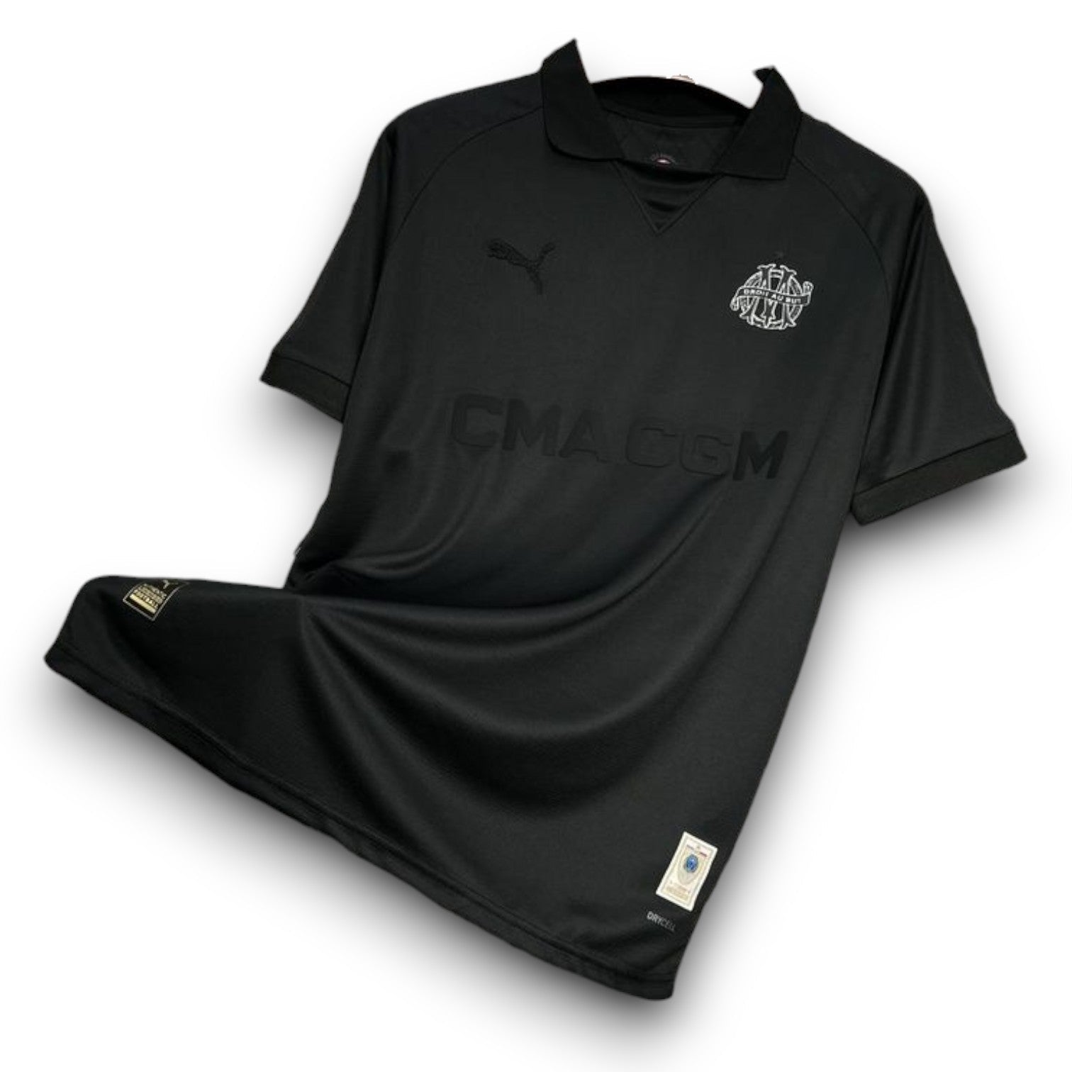 Olympique de Marseille 125th Anniversary Black Jersey - FutStore