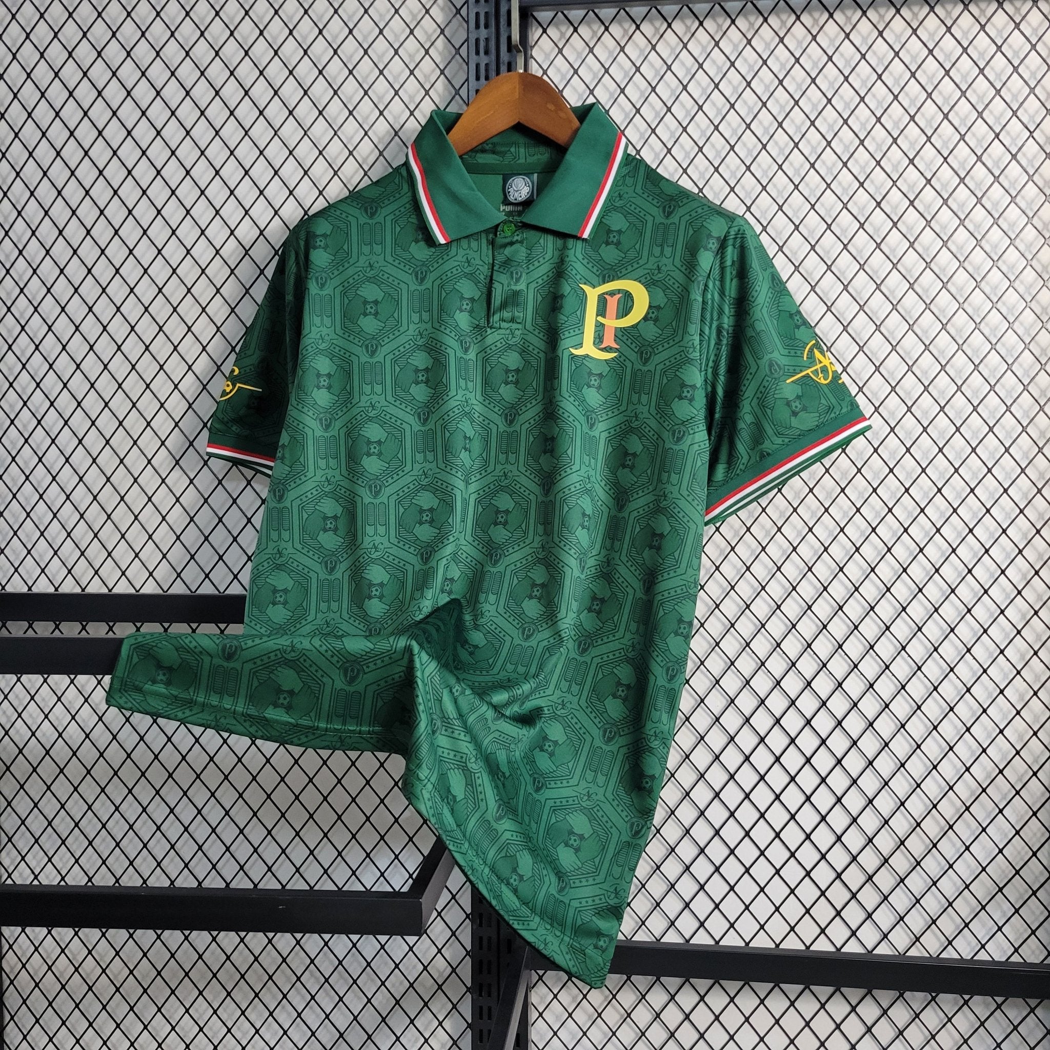 Palmeiras 2022/23 Abel Ferreira Polo - Green - FutStore