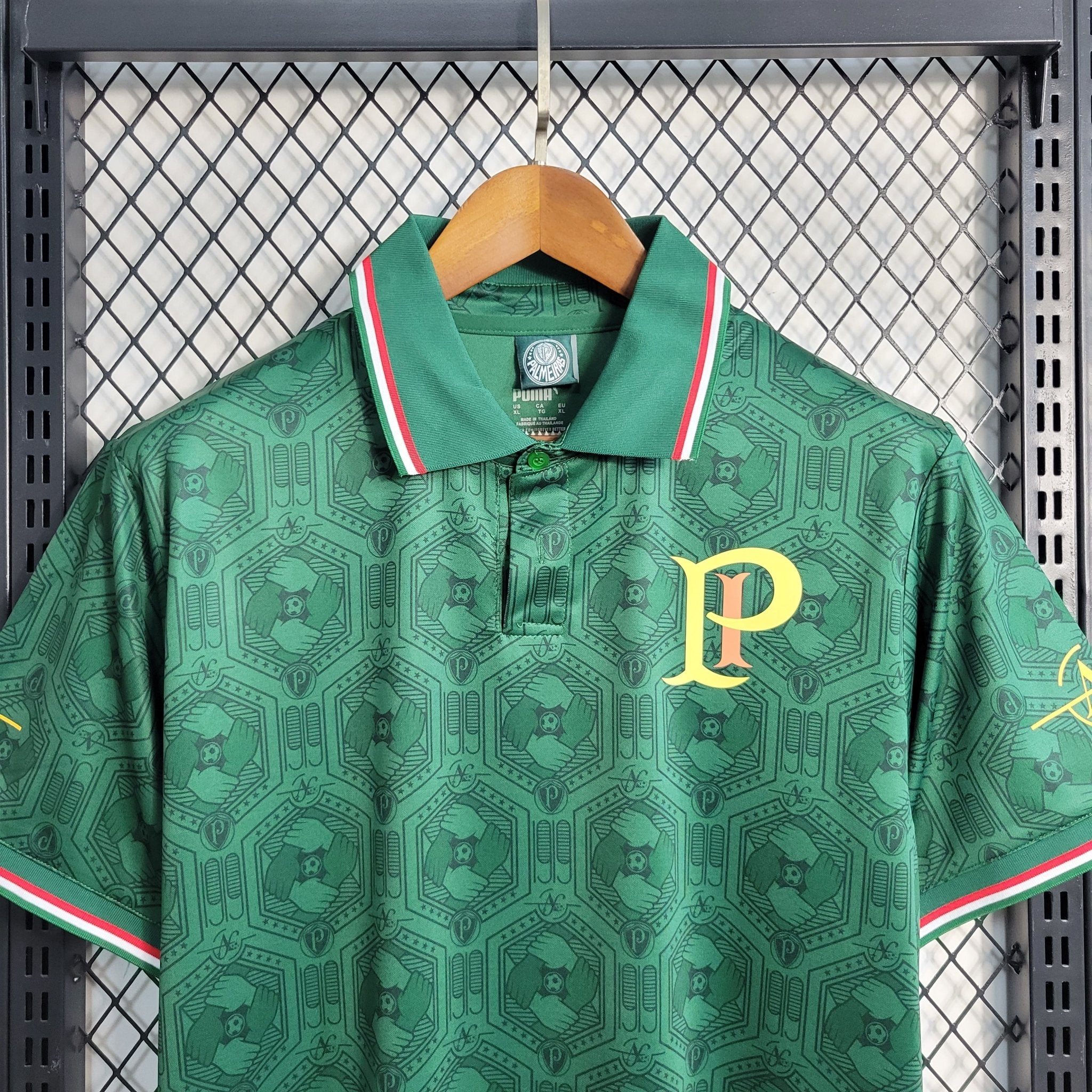 Palmeiras 2022/23 Abel Ferreira Polo - Green - FutStore