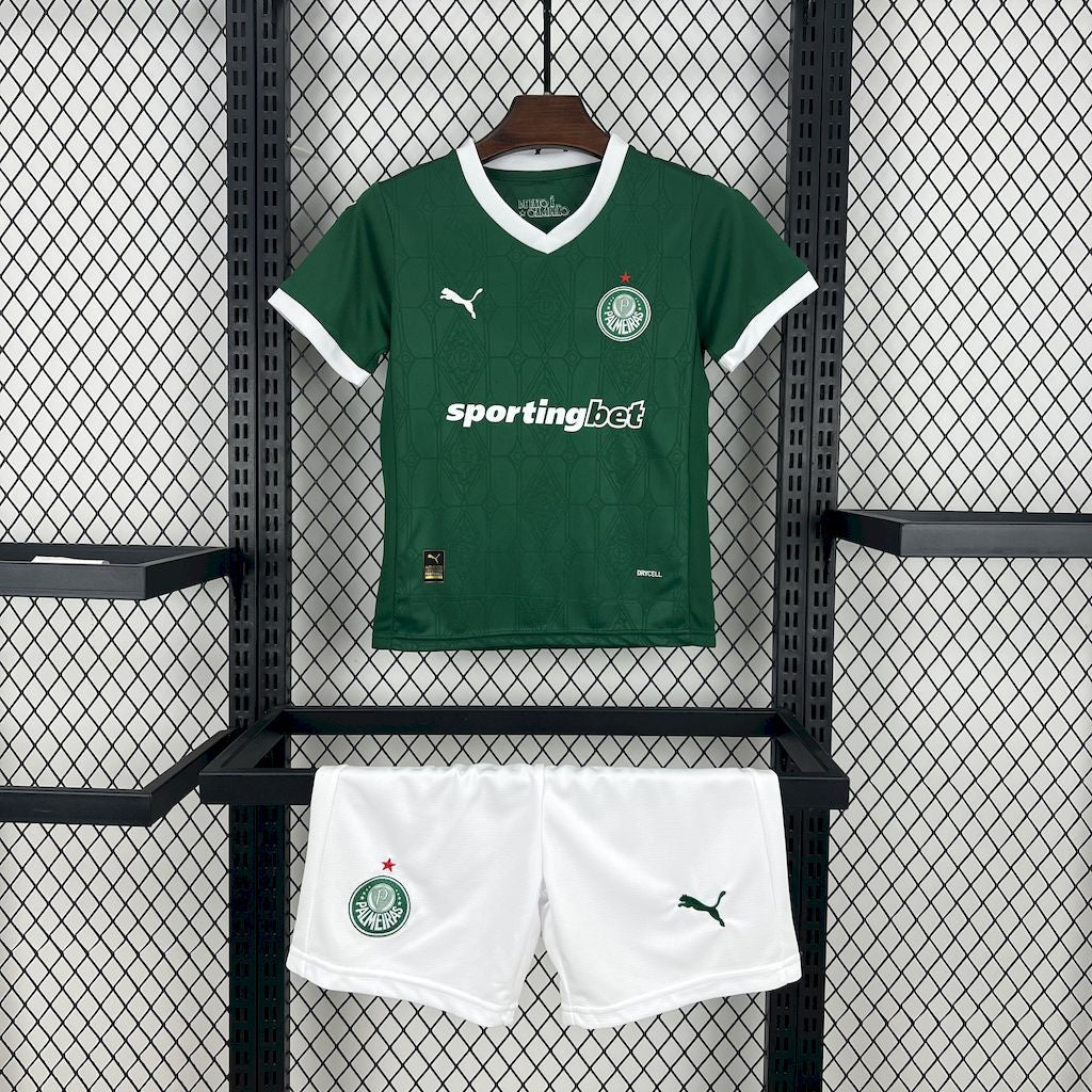 Palmeiras 2025/26 Home Kids Kit - FutStore