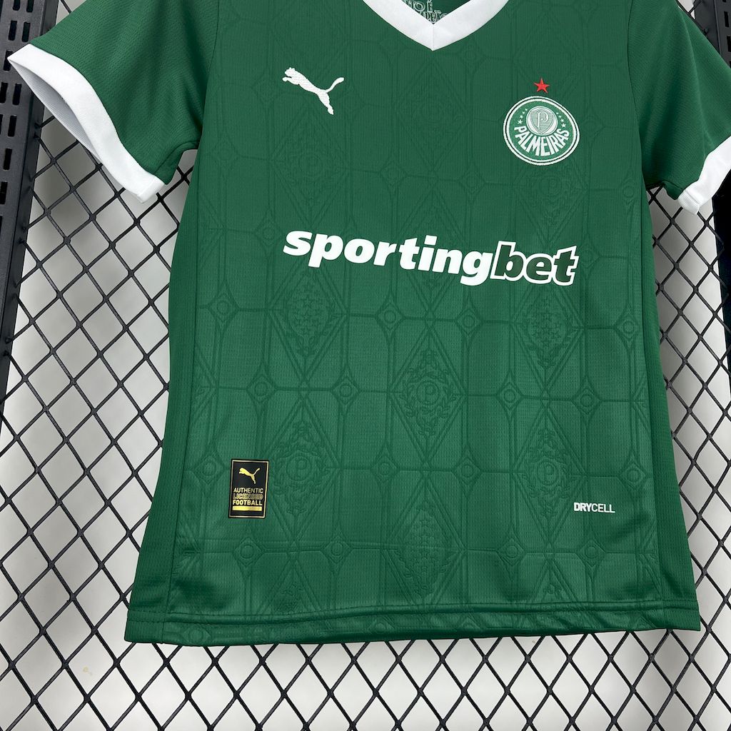 Palmeiras 2025/26 Home Kids Kit - FutStore