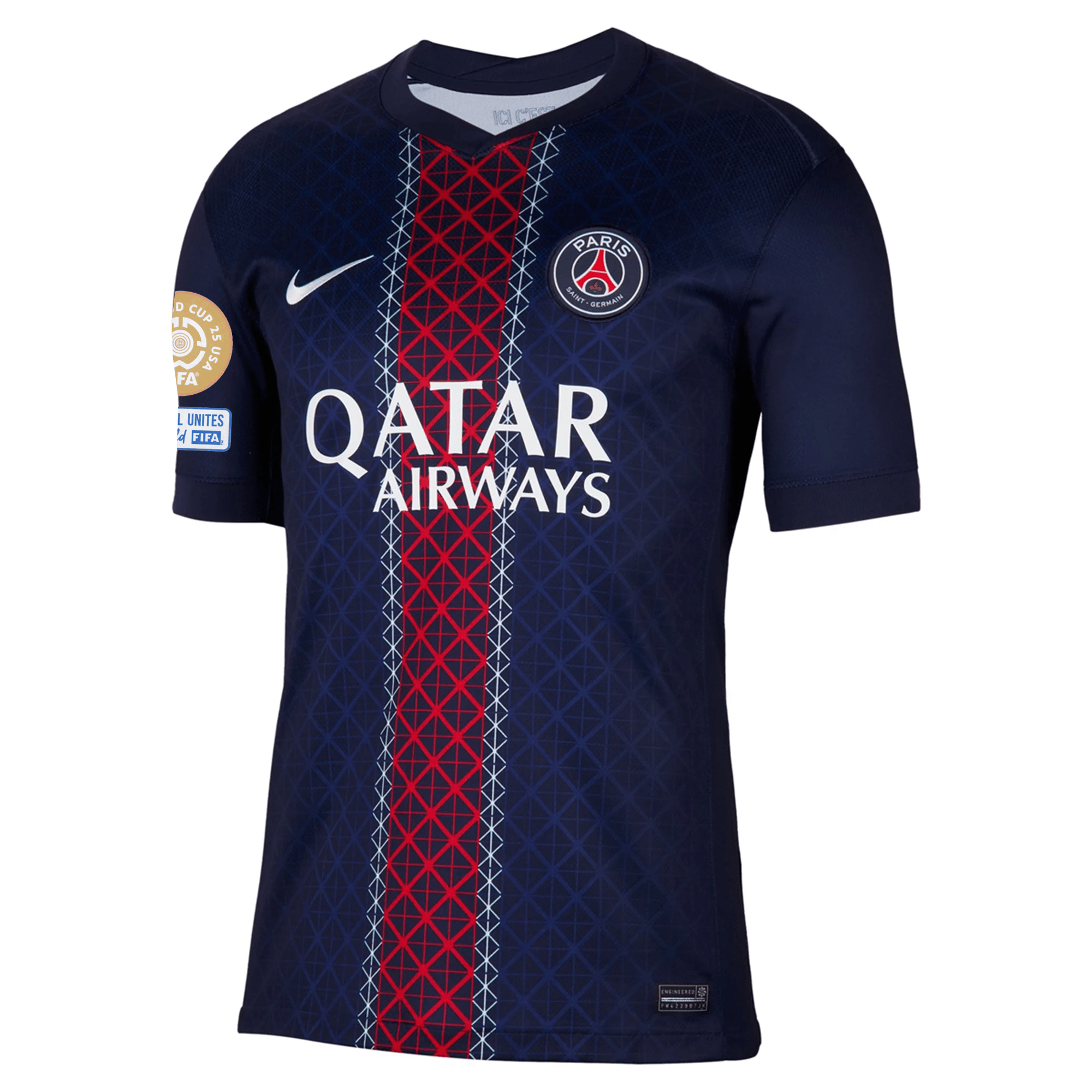 Paris Saint - Germain 2025/26 Home Jersey - W/ Club World Cup Patches - FutStore