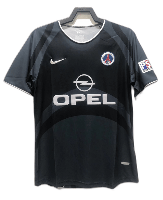 Paris Saint - Germain (PSG) 2001 Black Jersey - Retro Version - FutStore